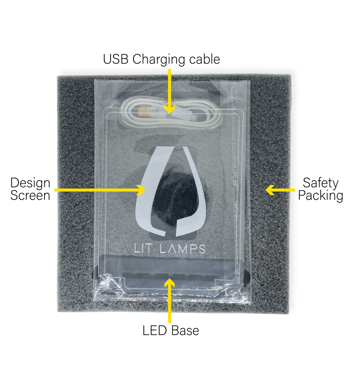 Table Lamp Modern Home Decor Aesthetic Table LIT 3D Illusion Lamp - LIT Lamps - Table Lamp 3D LED Lamp-3d Lamps