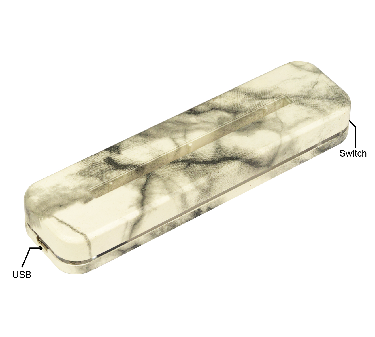 Shree Swami Samartha Photo LIT 3D Illusion Lamp - LIT Lamps - Shree Swami Samartha 3D LED Lamp-3d Lamps